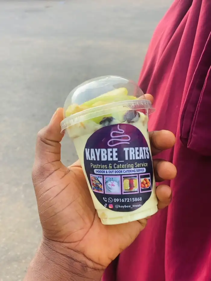 KayBee Treats fruit parfait cup